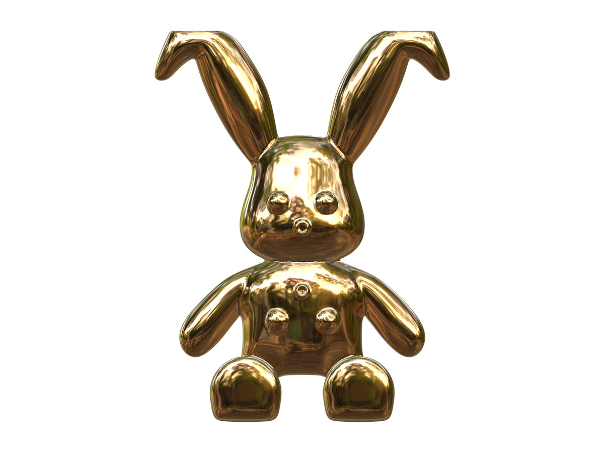 Mirror Bunnies - Gold